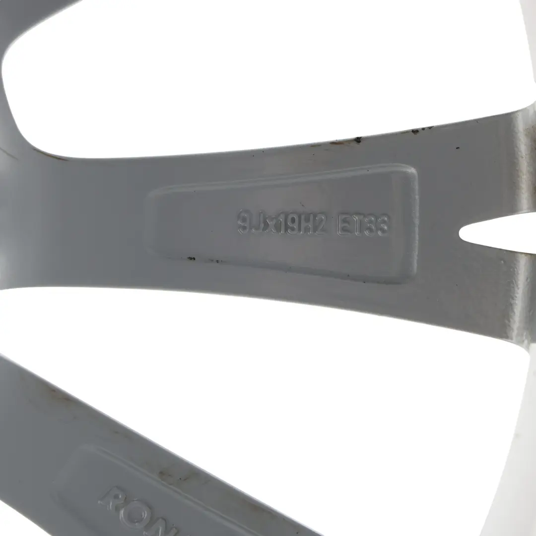 Audi A7 4G A8 D4 Alloy Wheel Rim Silver 19" 9J ET:33 Star Spoke - SKU 4H0601025BG-3 - Part number 4H0601025BG