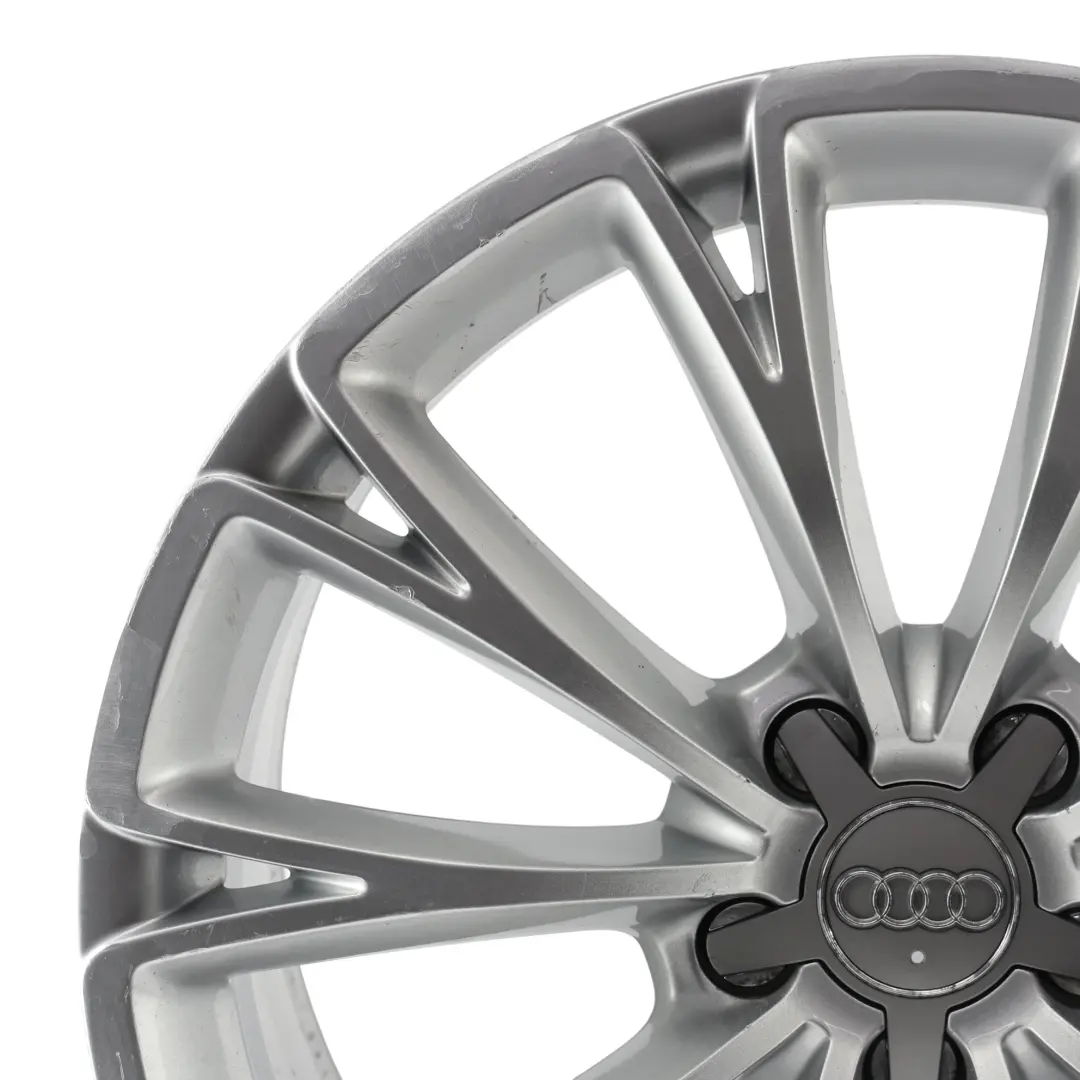 Alloy Wheel Rim Silver 19" 9J ET:33 Star Spoke to Audi A7 4G A8 D4 with Part number 4H0601025BG Audi A7 4G A8 D4 Alloy Wheel Rim Silver 19" 9J ET:33 Star Spoke - SKU 4H0601025BG-3 - Part number 4H0601025BG
