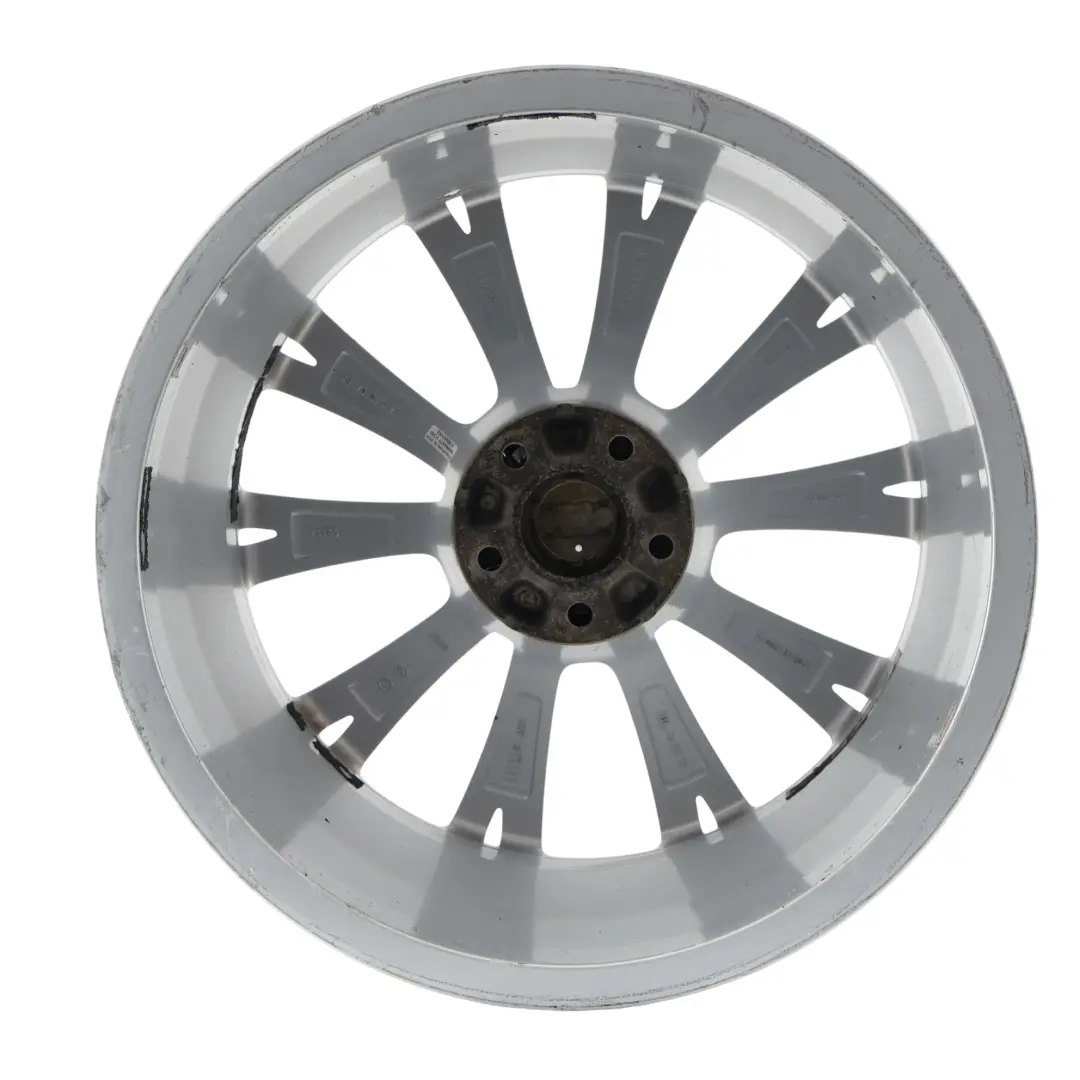 Alloy Wheel Rim Silver 19" 9J ET:33 Star Spoke to Audi A7 4G A8 D4 with Part number 4H0601025BG Audi A7 4G A8 D4 Alloy Wheel Rim Silver 19" 9J ET:33 Star Spoke - SKU 4H0601025BG-4 - Part number 4H0601025BG