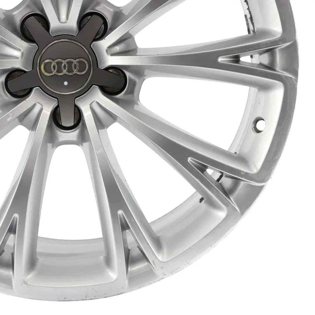 Alloy Wheel Rim Silver 19" 9J ET:33 Star Spoke to Audi A7 4G A8 D4 with Part number 4H0601025BG Audi A7 4G A8 D4 Alloy Wheel Rim Silver 19" 9J ET:33 Star Spoke - SKU 4H0601025BG-4 - Part number 4H0601025BG