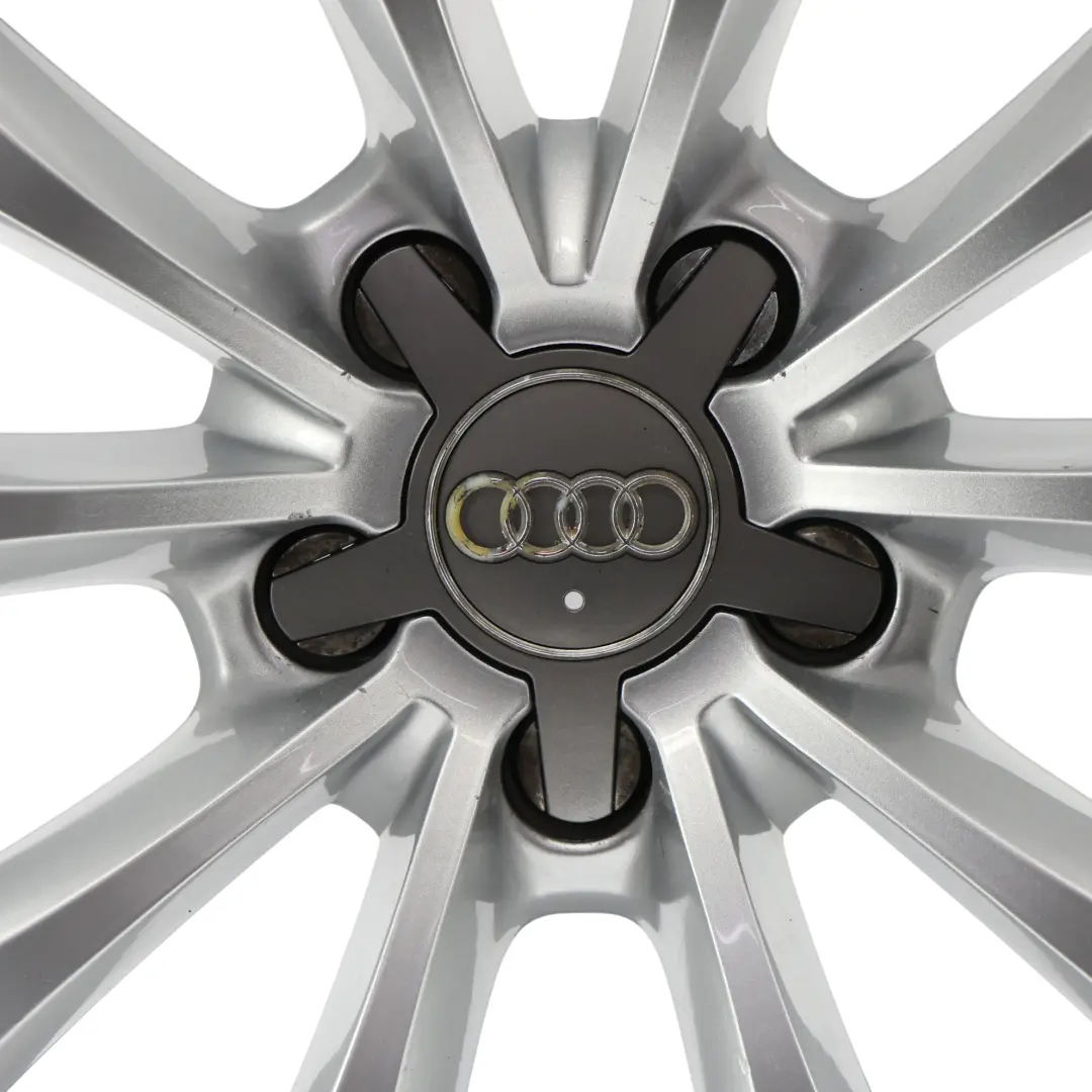 Audi A7 4G A8 D4 Alloy Wheel Rim Silver 19" 9J ET:33 Star Spoke - SKU 4H0601025BG-4 - Part number 4H0601025BG