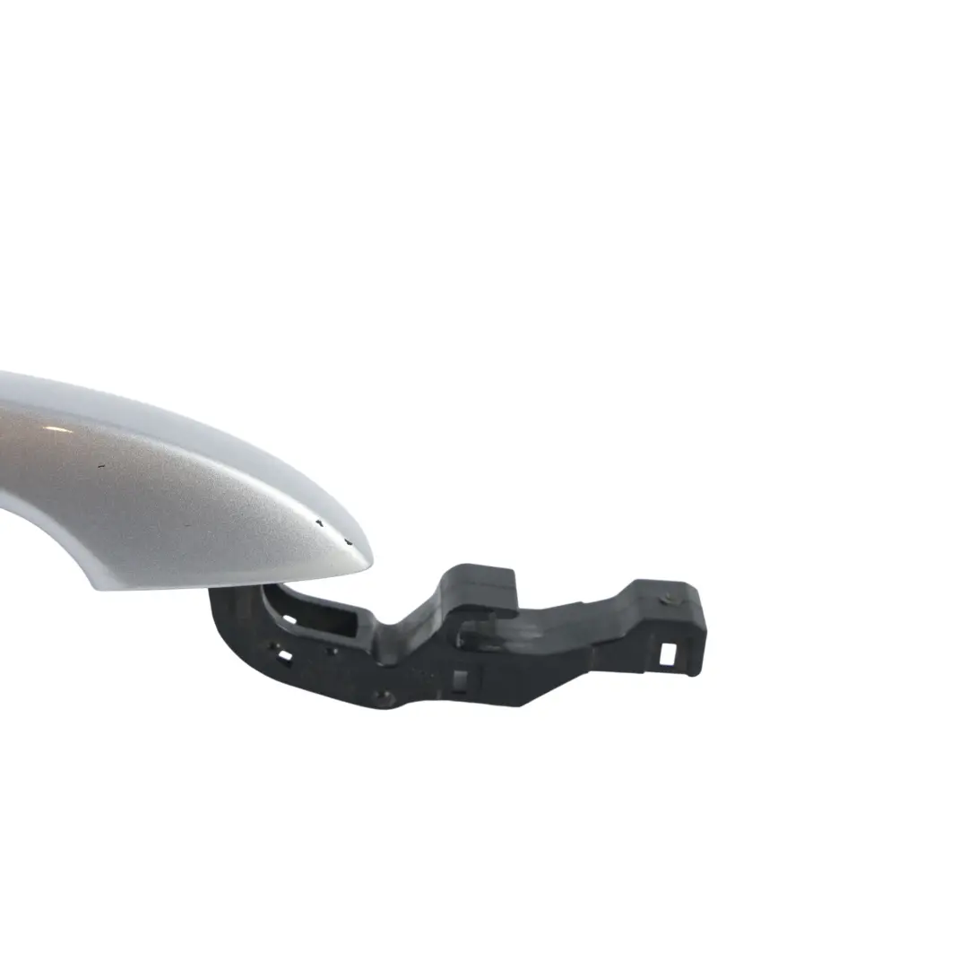 Audi A6 C7 Klamka Zewnętrzna Drzwi Lewy Tył Tylna Foil Silver Srebrny - Z7G - SKU 4H0837205-FSI - Numer Części 4H0837205