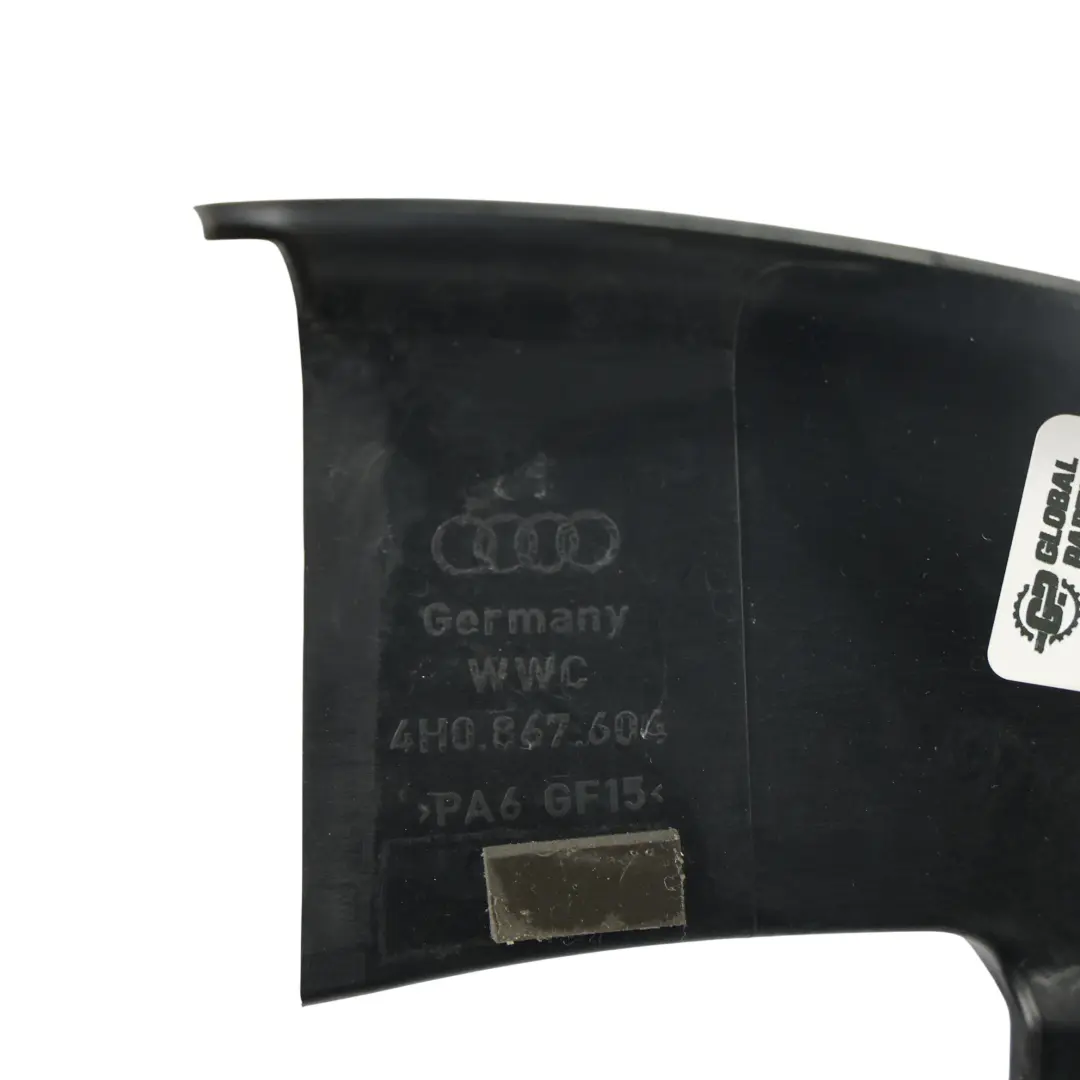 Modanatura Telaio Finestrino Porta Posteriore Destro per Audi A8 4H D4 con numero di parte 4H0867604 Audi A8 4H D4 Modanatura Telaio Finestrino Porta Posteriore Destro - SKU 4H0867604 - Numero di parte 4H0867604