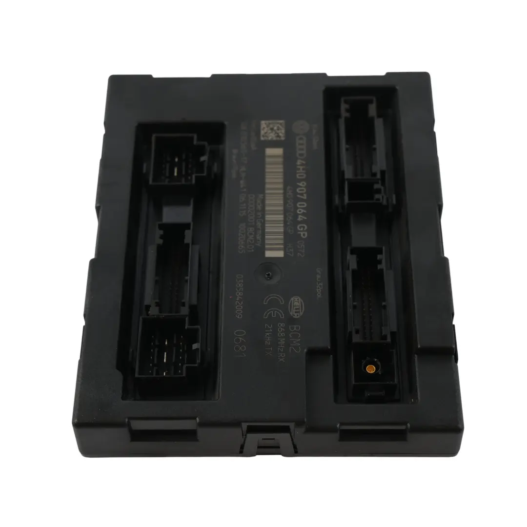 Audi A6 C7 BCM Karosserie Komfort Steuergerät Modul ECU - SKU 4H0907064GP - Teilenummer 4H0907064GP