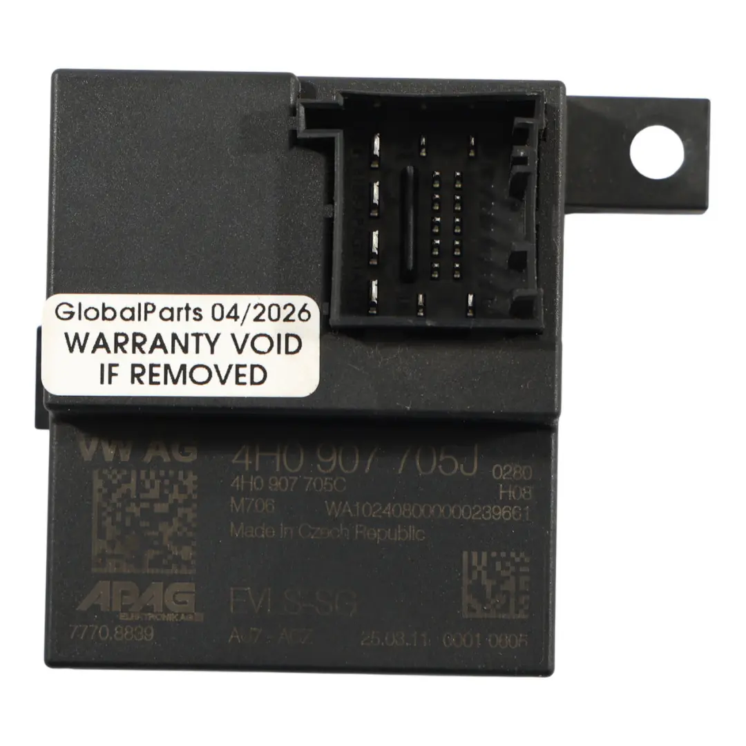 Lenksäule Steuergerät Modul für Porsche Cayenne 92A mit Teilenummer 4H0907705J Porsche Cayenne 92A Lenksäule Steuergerät Modul - SKU 4H0907705J - Teilenummer 4H0907705J