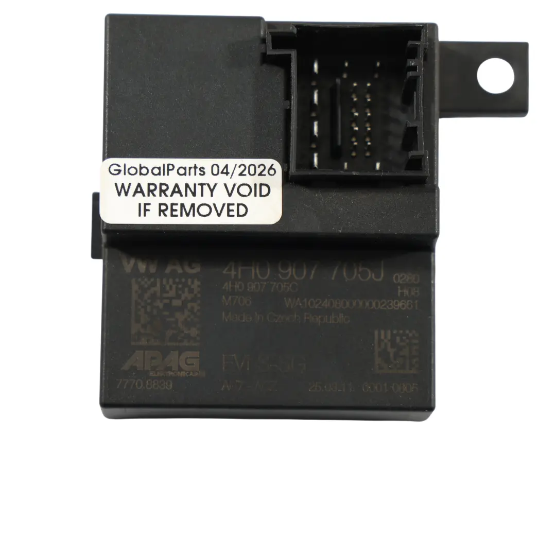 Porsche Cayenne 92A Steering Column Control Module Unit - SKU 4H0907705J - Part number 4H0907705J