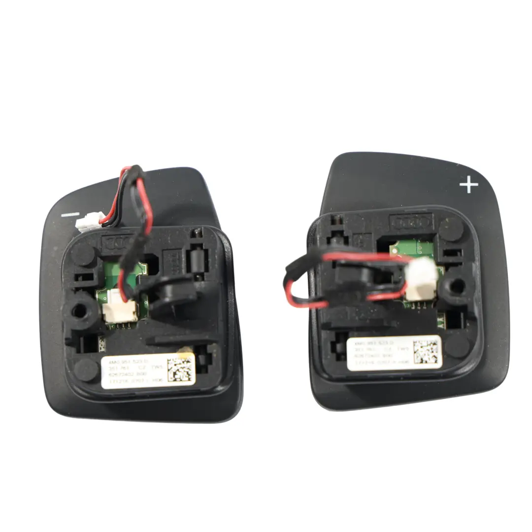 Steering Wheel Paddle Switch Minus Left Right N/O/S Set to Audi A6 C7 with Part number 4H0951523D Audi A6 C7 Steering Wheel Paddle Switch Minus Left Right N/O/S Set - SKU 4H0951523D-2 - Part number 4H0951523D