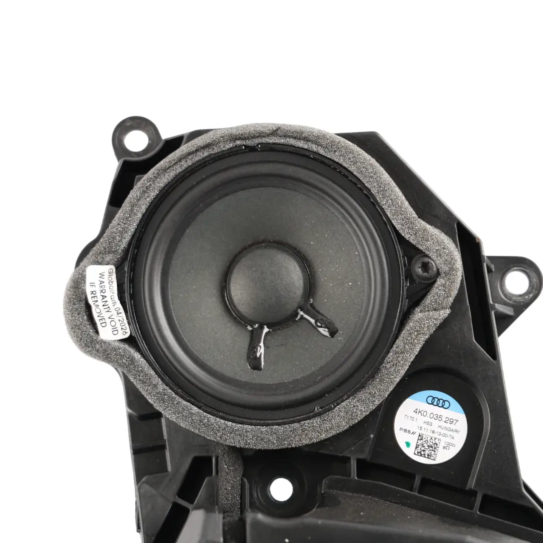 Audi A6 C8 Door Audio Speaker Bang Olufsen Front Left N/S - SKU 4K0035297 - Part number 4K0035297
