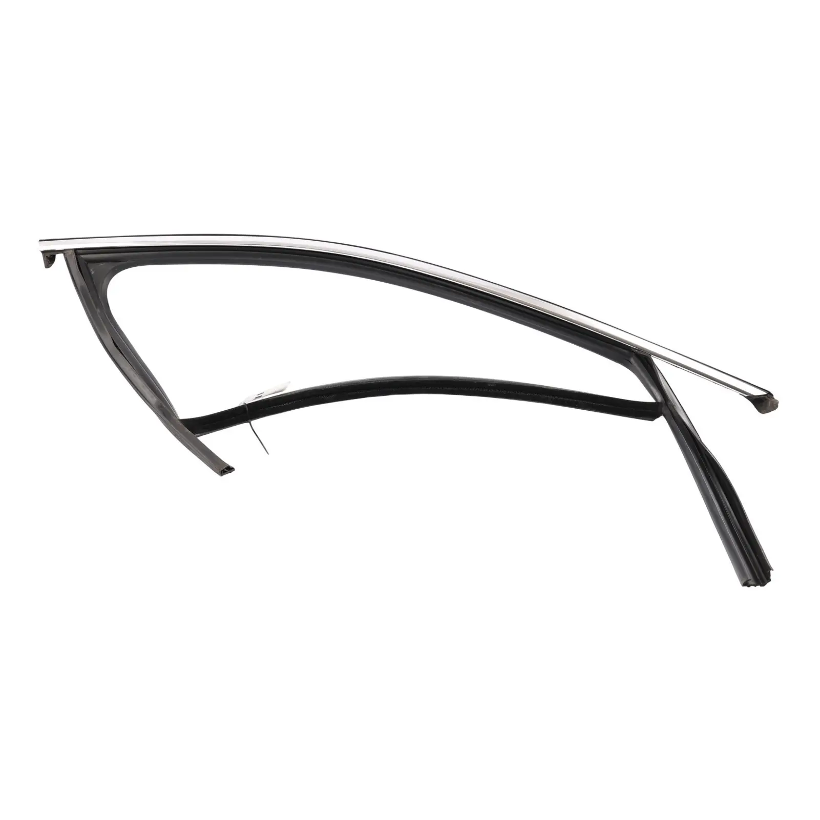 Audi A6 C8 Front Door Window Guide Seal Rubber Gasket Trim Right O/S 4K0837432B