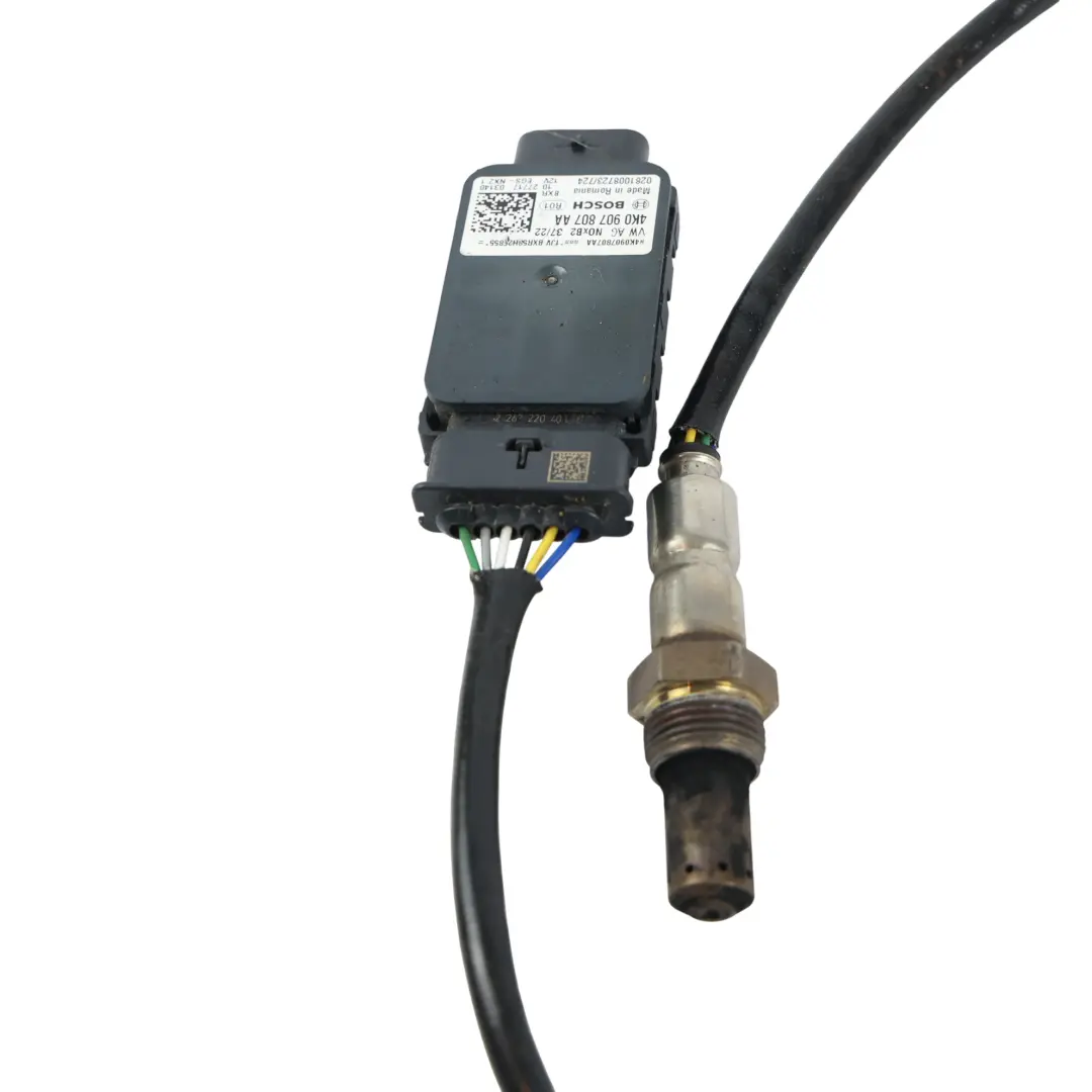 Capteur Lambda Oxygène NOX pour Audi Q5 FY 2.0 Diesel à propos du numéro de pièce 4K0907807AA Audi Q5 FY 2.0 Diesel Capteur Lambda Oxygène NOX - SKU 4K0907807AA - Numéro de pièce 4K0907807AA