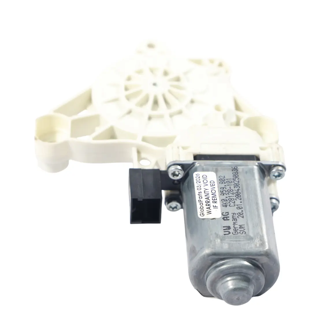 5G Motor Regulador Ventana Delantero Derecho para Audi A6 C8 VW Golf con número de pieza 4K0959802 Audi A6 C8 VW Golf 5G Motor Regulador Ventana Delantero Derecho - SKU 4K0959802 - Número de pieza 4K0959802