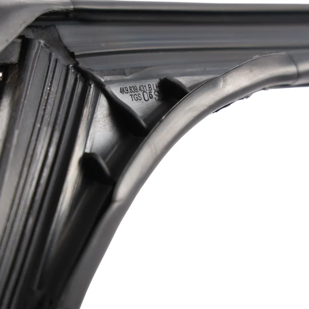 Audi A6 C8 Window Guide Seal Gasket Moulding Rear Left N/S - SKU 4K9839431B - Part number 4K9839431B