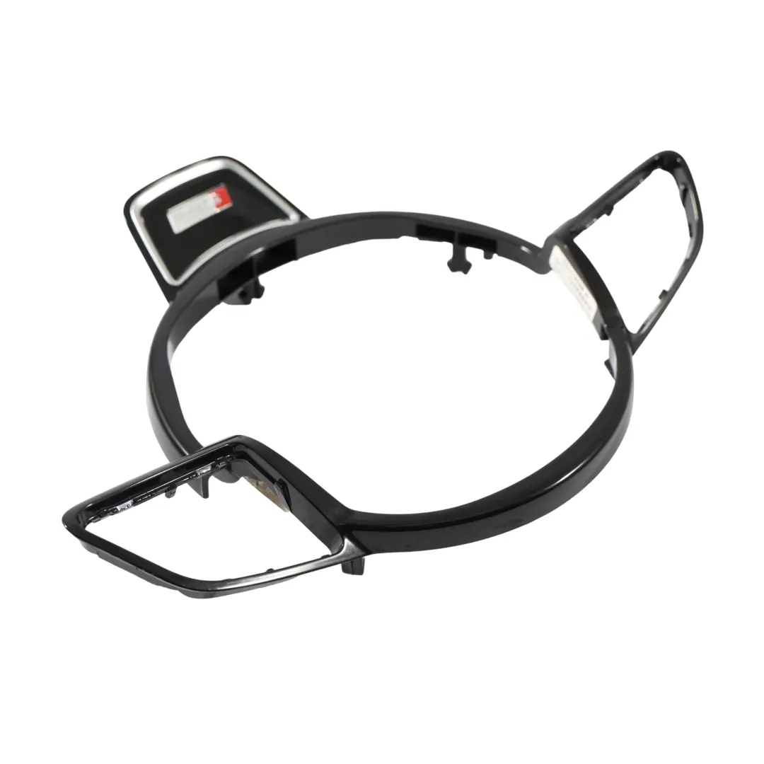 Lenkrad Zierblende Rahmen S-Line Schwarz für Audi A5 F5 Q7 4L mit Teilenummer 4L0419689A Audi A5 F5 Q7 4L Lenkrad Zierblende Rahmen S-Line Schwarz - SKU 4L0419689A-3 - Teilenummer 4L0419689A