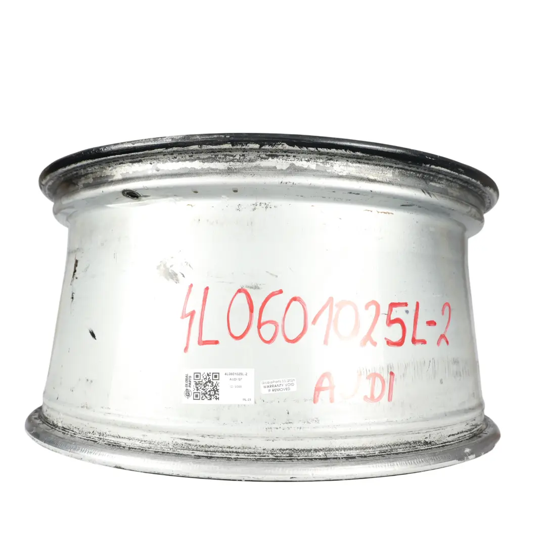 Alloy Wheel Rim 21" 10J ET44 Twin Double Spoke to Audi Q7 4L with Part number 4L0601025L Audi Q7 4L Alloy Wheel Rim 21" 10J ET44 Twin Double Spoke - SKU 4L0601025L-2 - Part number 4L0601025L