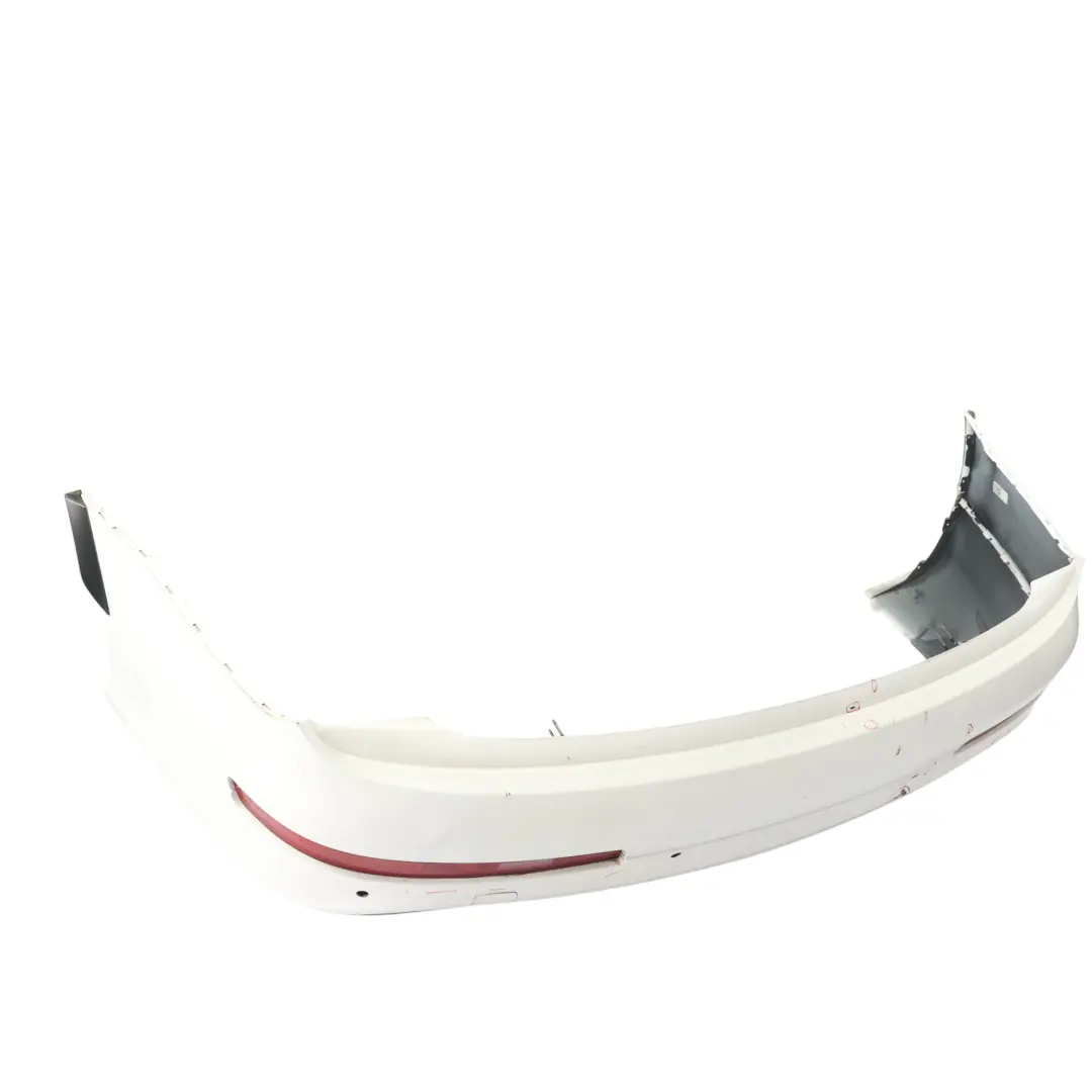 Audi Q7 4L Rear Bumper Trim Panel Covering Ibis White - Y9C - SKU 4L0807303D-IWH - Part number 4L0807303D