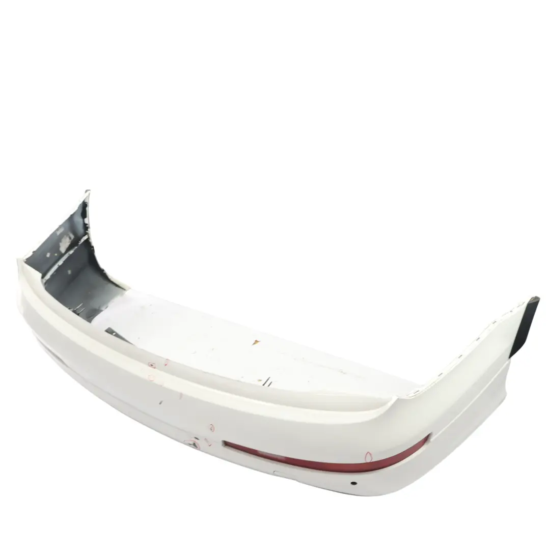 Bumper Trim Panel Covering Ibis White - Y9C to Audi Q7 4L Rear with Part number 4L0807303D Audi Q7 4L Rear Bumper Trim Panel Covering Ibis White - Y9C - SKU 4L0807303D-IWH - Part number 4L0807303D