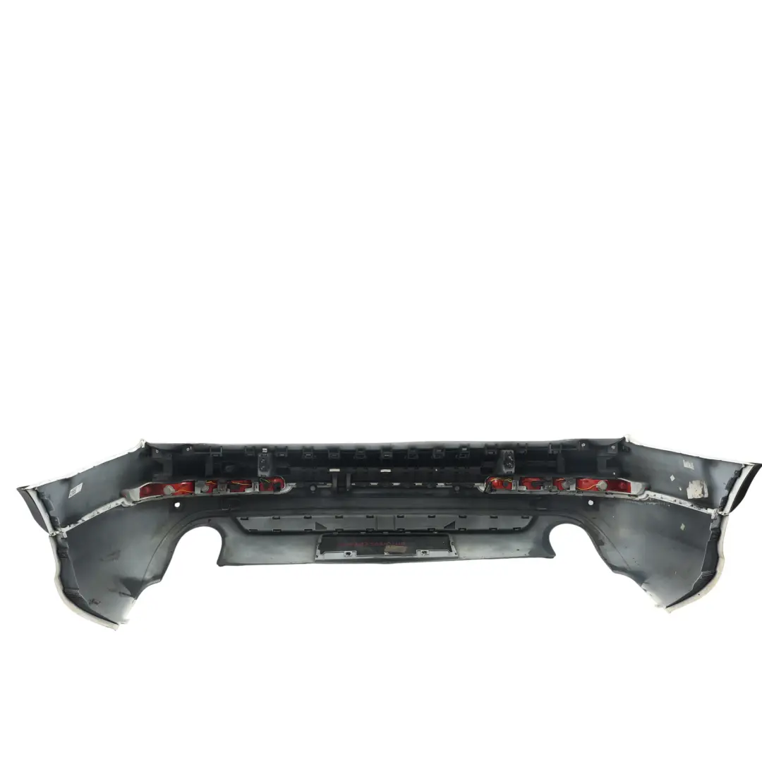 Audi Q7 4L Zderzak Tylny Biały Ibis Y9C - SKU 4L0807303D-IWH - Numer Części 4L0807303D
