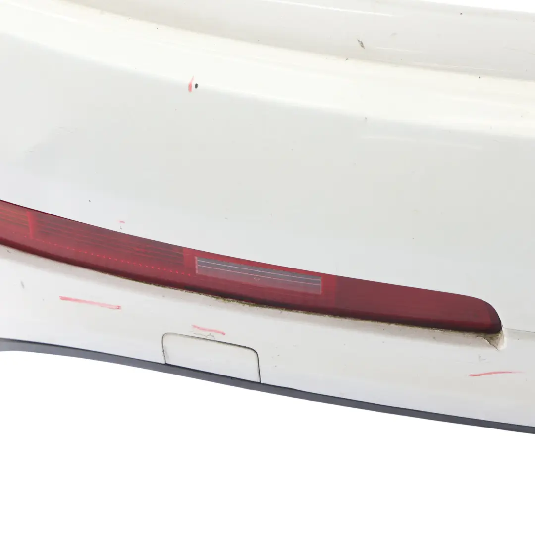Bumper Trim Panel Covering Ibis White - Y9C to Audi Q7 4L Rear with Part number 4L0807303D Audi Q7 4L Rear Bumper Trim Panel Covering Ibis White - Y9C - SKU 4L0807303D-IWH - Part number 4L0807303D