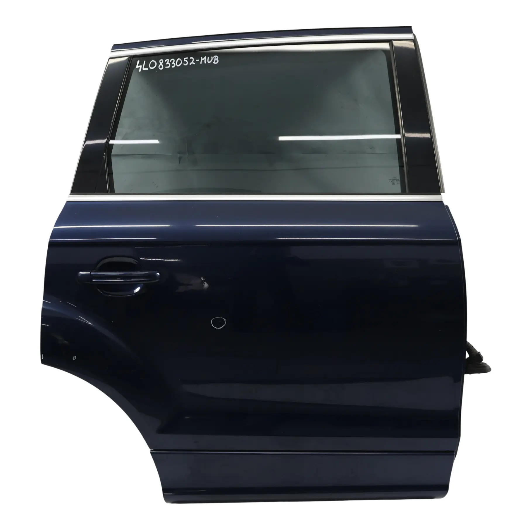 Audi Q7 4L Panel Cobertura Puerta Trasera Derecha Azul Mugello Perla Z5E