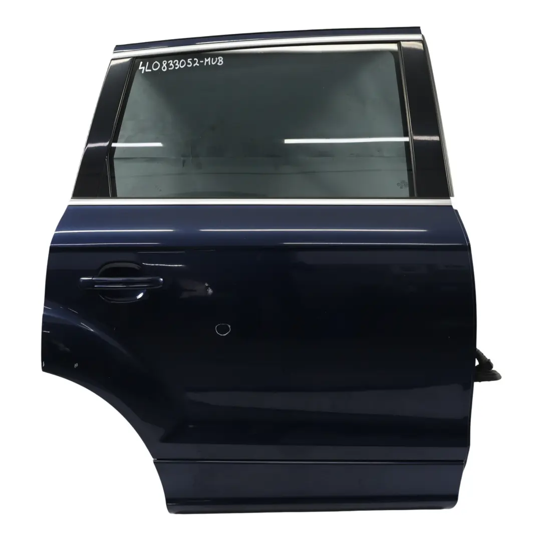 Audi Q7 4L Tür Hinten Rechts Abdeckung Panel Mugello Blau Perleffekt Z5E - SKU 4L0833052-MUB - Teilenummer 4L0833052
