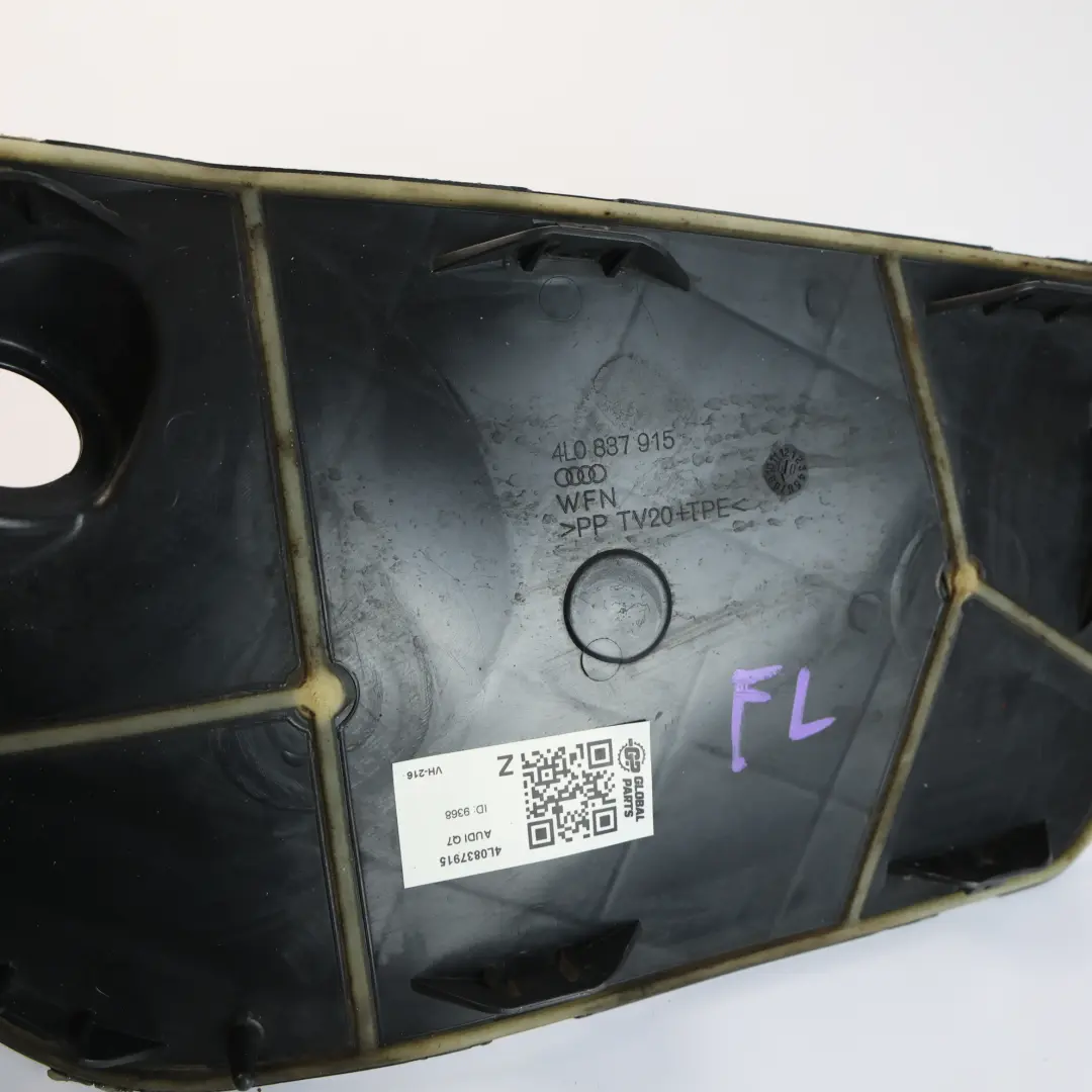 Audi Q7 4L Pannello Copertura Serratura Porta Anteriore Sinistra - SKU 4L0837915 - Numero di parte 4L0837915