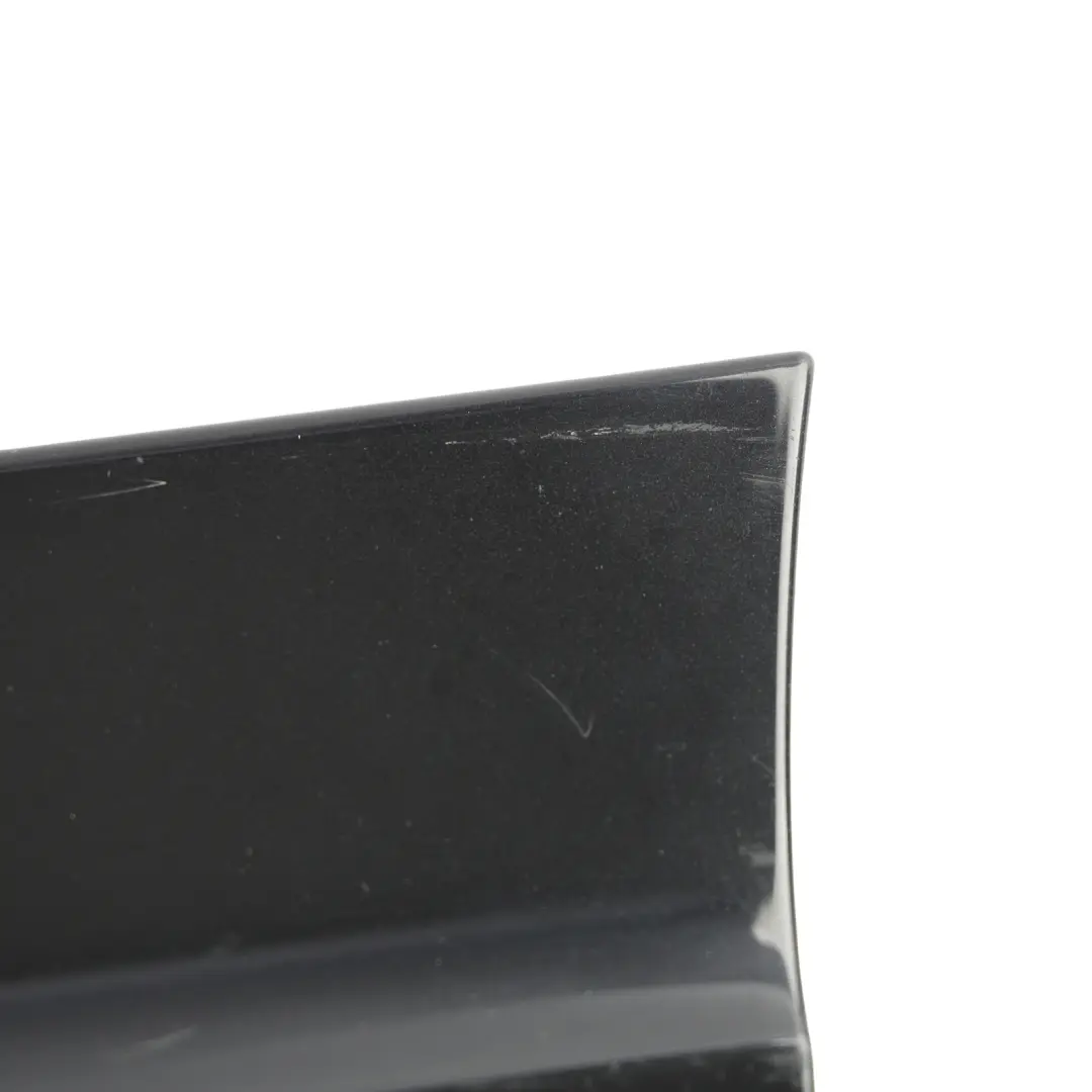 Audi Q7 4L Door Sill Cover Moulding Strip Rear Left N/S Deep Black Pearl - C9X - SKU 4L0853969F-DBL - Part number 4L0853969F