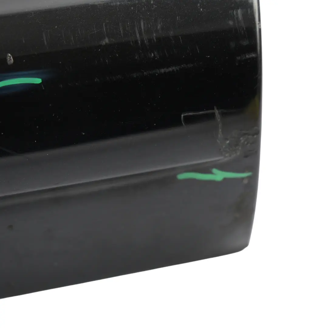 Audi Q7 4L Door Sill Cover Moulding Strip Rear Left N/S Deep Black Pearl - C9X - SKU 4L0853969F-DBL - Part number 4L0853969F