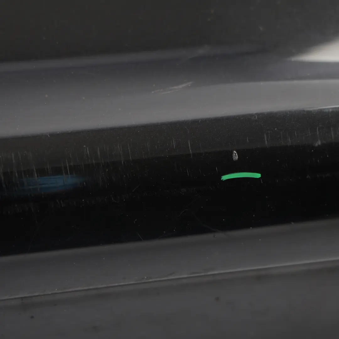 Audi Q7 4L Door Sill Cover Moulding Strip Rear Left N/S Deep Black Pearl - C9X - SKU 4L0853969F-DBL - Part number 4L0853969F