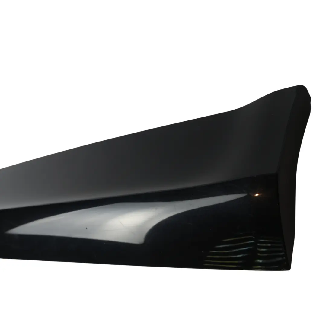 Audi Q7 4L Rear Door Sill Cover Moulding Strip Left N/S Orca Black - C9X - SKU 4L0853969G-ORB - Part number 4L0853969G