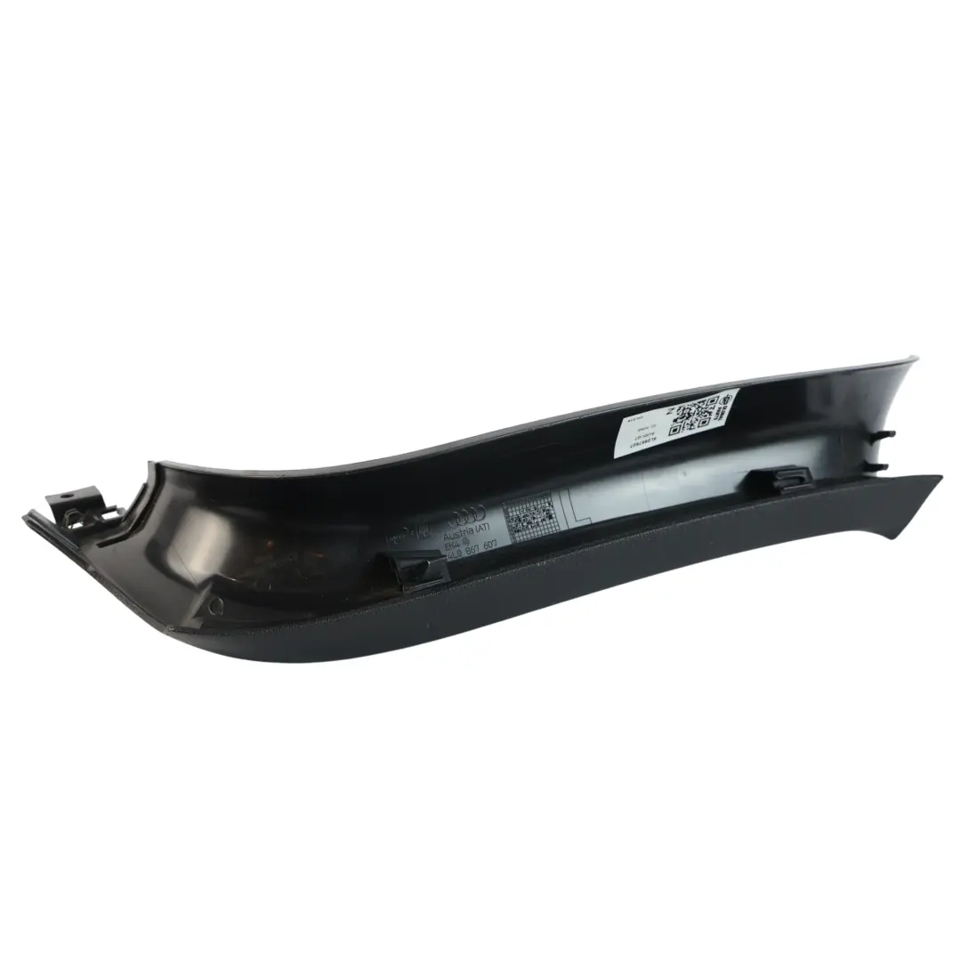 Audi Q7 4L Tailgate Side Trim Cover Panel Moulding Left N/S Soul Black - SKU 4L0867607 - Part number 4L0867607