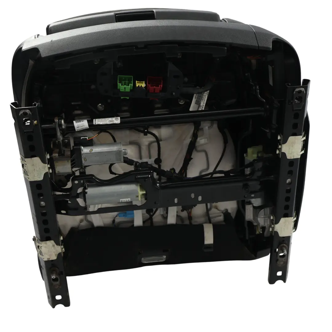 Fotel Przedni Lewy S-Line Grzany Skóra Pearlnappa Alcantara do Audi Q7 4L o numerze 4L0881805G Audi Q7 4L Fotel Przedni Lewy S-Line Grzany Skóra Pearlnappa Alcantara - SKU 4L0881805G-4 - Numer Części 4L0881805G