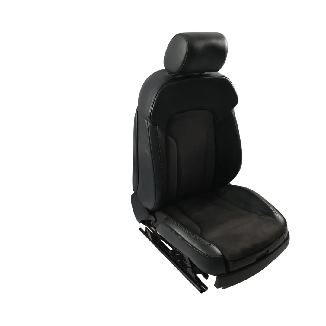 Audi Q7 4L Siège Sport Avant Gauche S-Line Chauffant Cuir Pearlnappa Alcantara - SKU 4L0881805G-4 - Numéro de pièce 4L0881805G