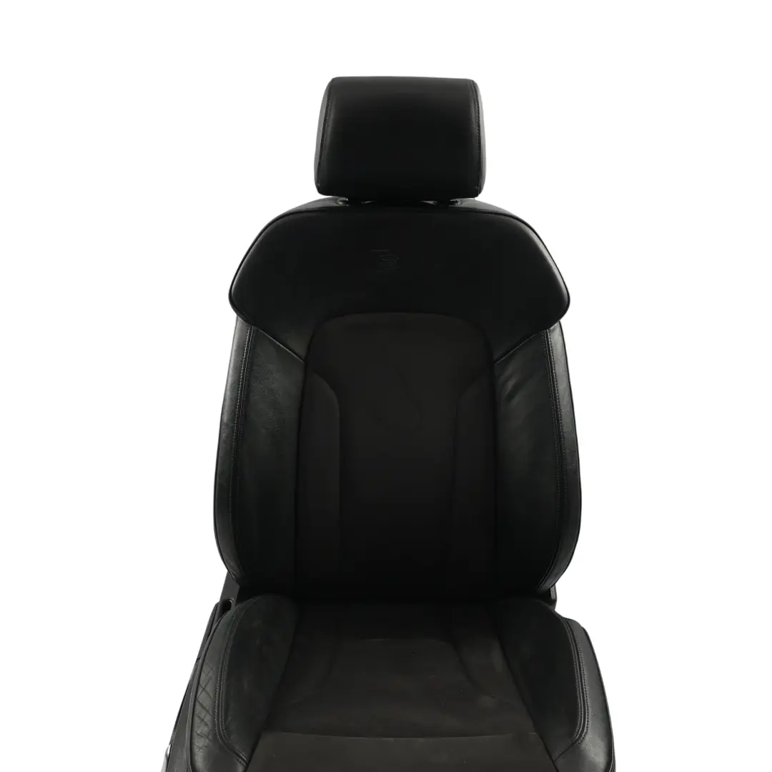 Audi Q7 4L Sport Sitz Vorne Rechts S-Line Beheizt Leder Pearlnappa Alcantara - SKU 4L0881806G-3 - Teilenummer 4L0881806G