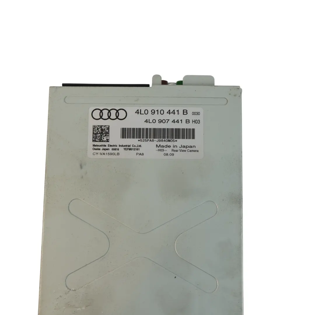 Audi Q7 4L Módulo Cámara Marcha Atrás Trasera Unidad Control ECU - SKU 4L0910441B-1 - Número de pieza 4L0910441B