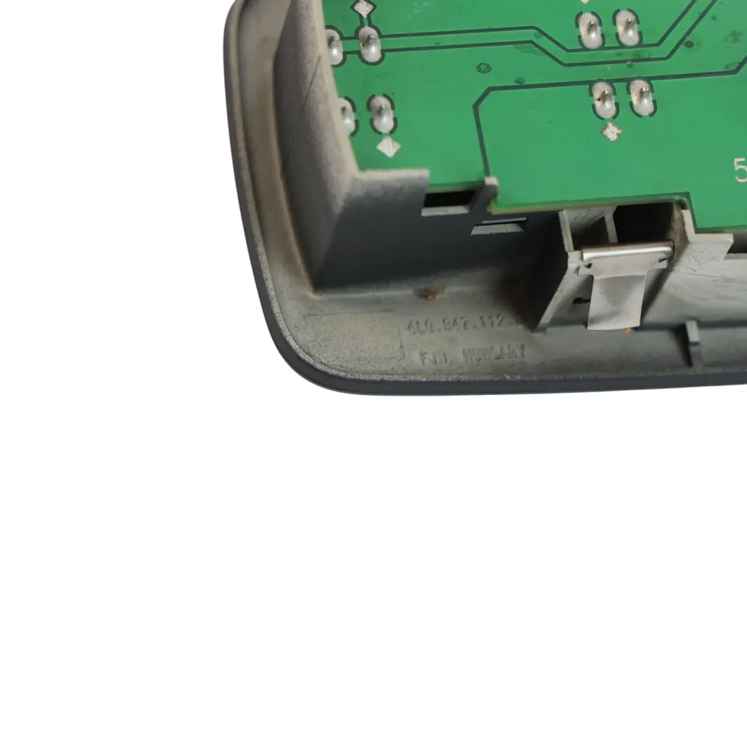 Audi Q7 4L Interior Reading Light Panoramic Roof Switch Black Rear - SKU 4L0947112D - Part number 4L0947112D