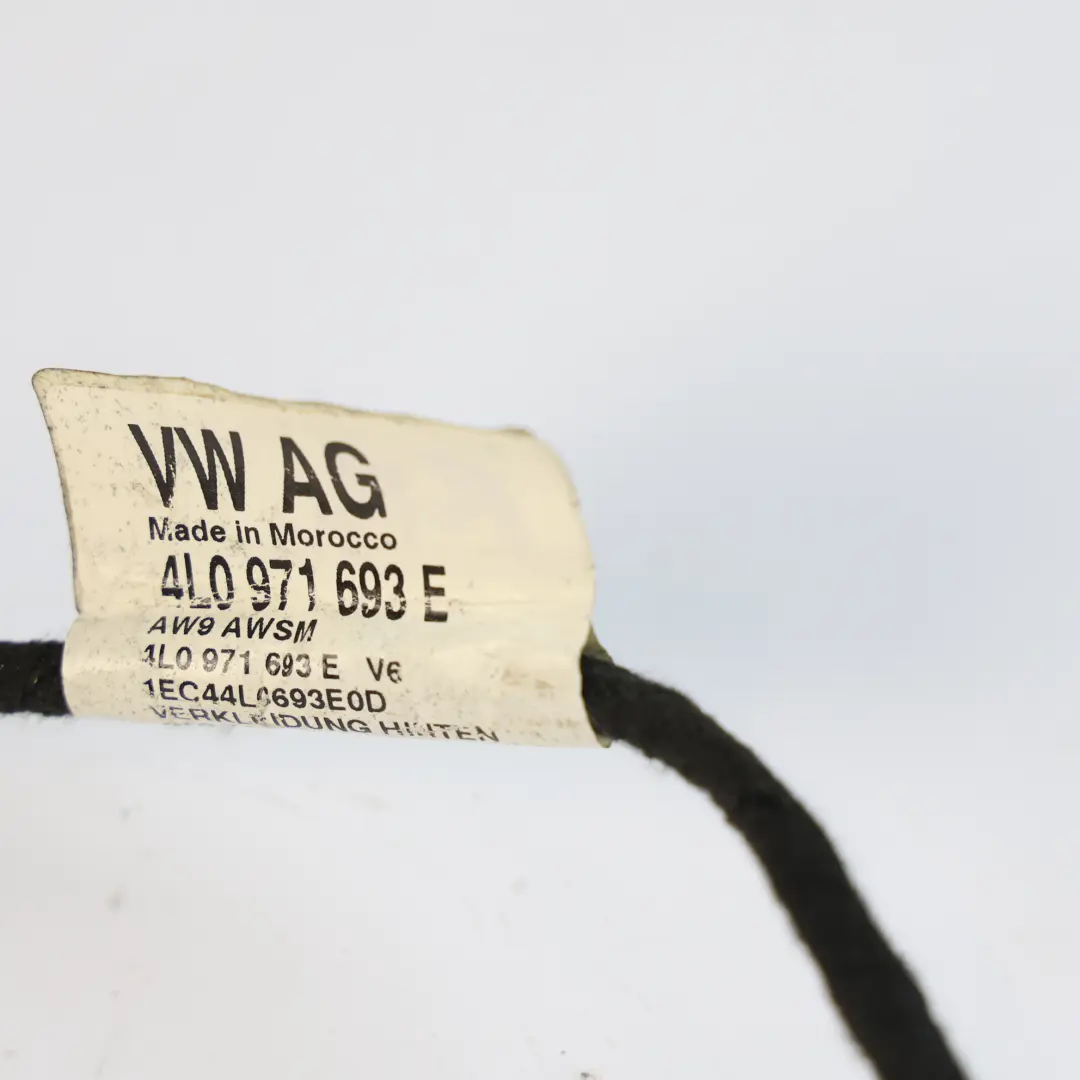 Audi Q7 4L Arnés Cableado Puerta Trasera Izquierda Derecha - SKU 4L0971693E - Número de pieza 4L0971693E
