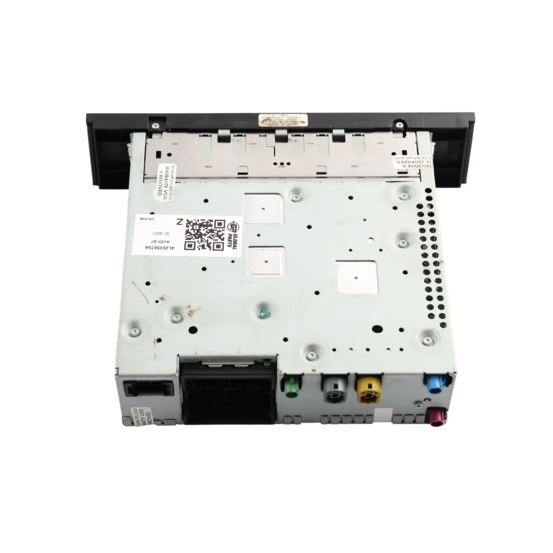 MMI Multimedia Head Unit SIM SD Navigation Radio Drive to Audi Q7 4L with Part number 4L2035670A Audi Q7 4L MMI Multimedia Head Unit SIM SD Navigation Radio Drive - SKU 4L2035670A - Part number 4L2035670A