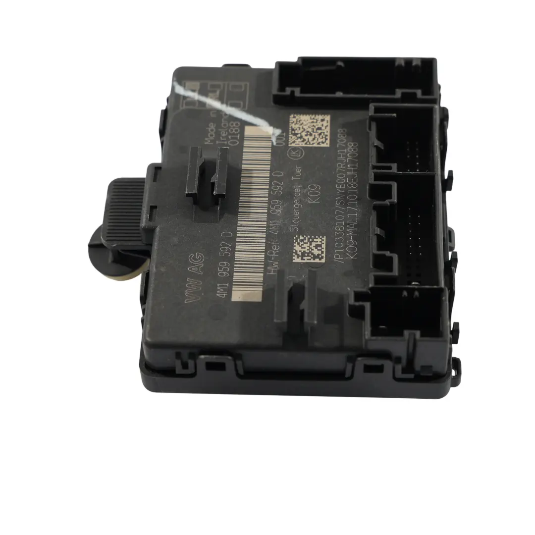 Audi A6 C8 A7 4K Modulo Controllo Porta Anteriore Passeggero - SKU 4M1959592D - Numero di parte 4M1959592D