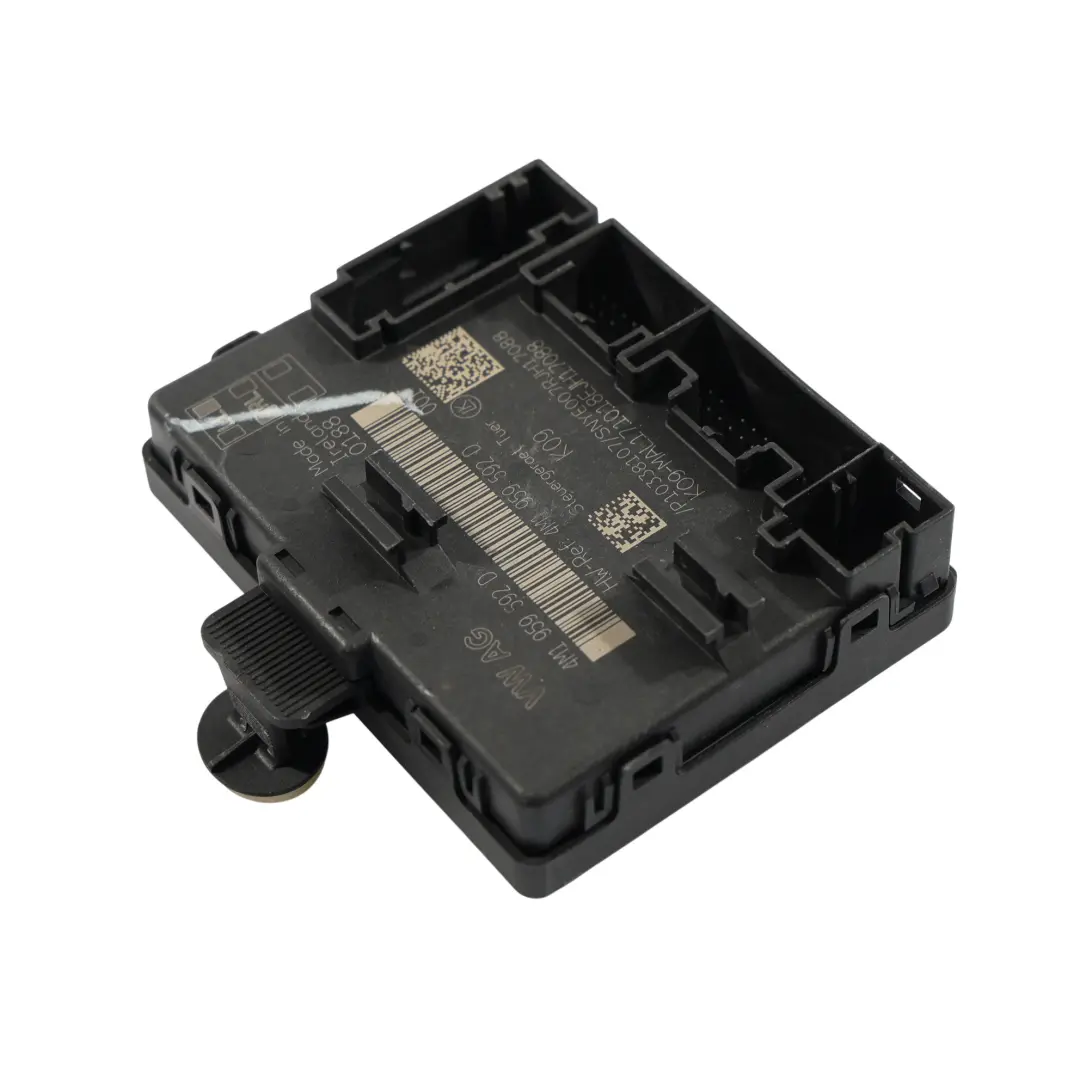 4K Door Module Control Unit Front Passenger Side to Audi A6 C8 A7 with Part number 4M1959592D Audi A6 C8 A7 4K Door Module Control Unit Front Passenger Side - SKU 4M1959592D - Part number 4M1959592D