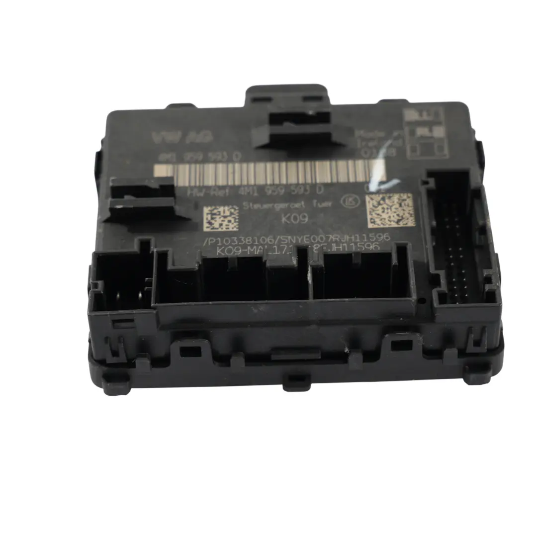 Audi A6 C8 Door Control Module Unit ECU Front Driver's Side - SKU 4M1959593D - Part number 4M1959593D