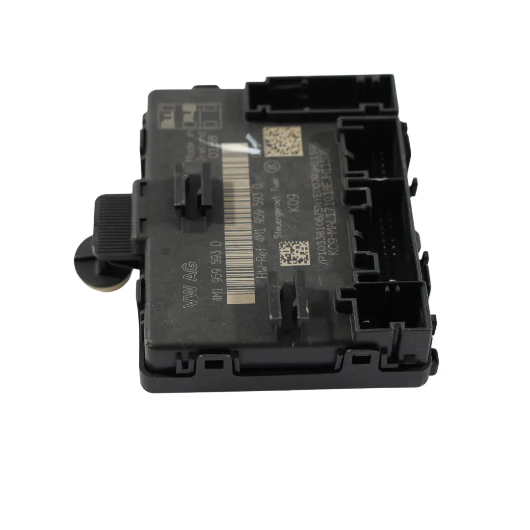 Module Contrôle Porte ECU Avant Côté Conducteur pour Audi A6 C8 à propos du numéro de pièce 4M1959593D Audi A6 C8 Module Contrôle Porte ECU Avant Côté Conducteur - SKU 4M1959593D - Numéro de pièce 4M1959593D