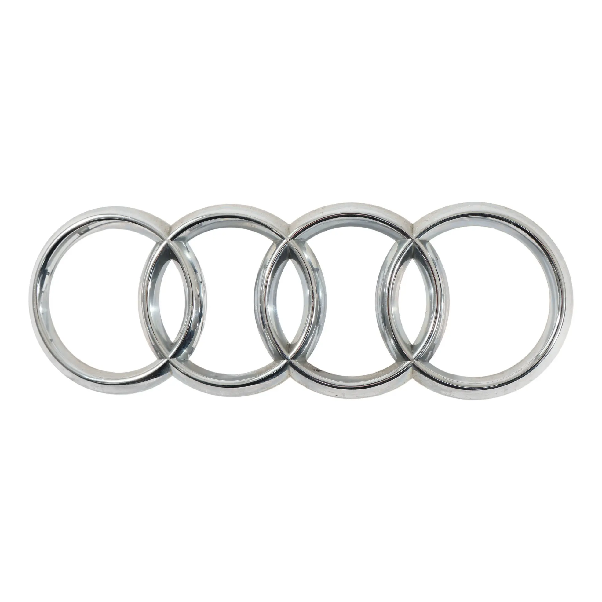 Audi A8 S8 4N Q2 GA Front Bumper Grill Badge Emblem Audi Logo Chrome 4N0853605