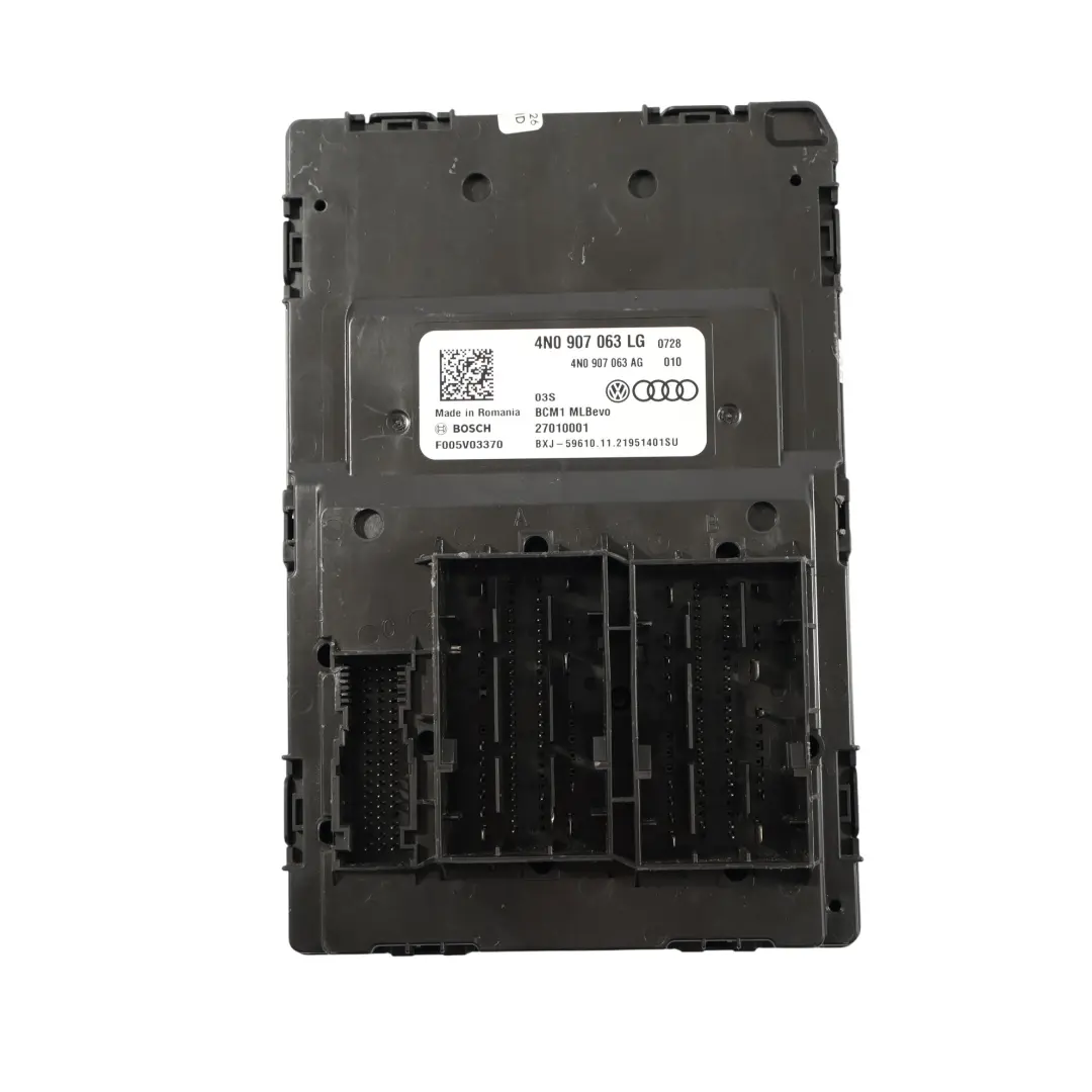 Audi A6 C7 Module Unité Contrôle Confort BCM ECU - SKU 4N0907063LG - Numéro de pièce 4N0907063LG