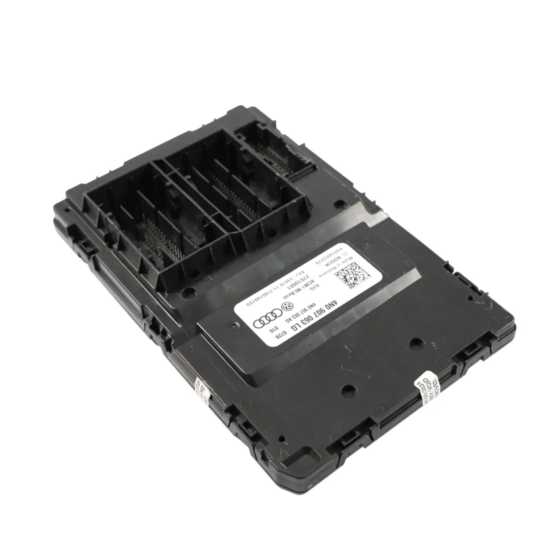 Body Control Comfort Unit Module BCM Convenience Unit ECU to Audi A6 C7 with Part number 4N0907063LG Audi A6 C7 Body Control Comfort Unit Module BCM Convenience Unit ECU - SKU 4N0907063LG - Part number 4N0907063LG