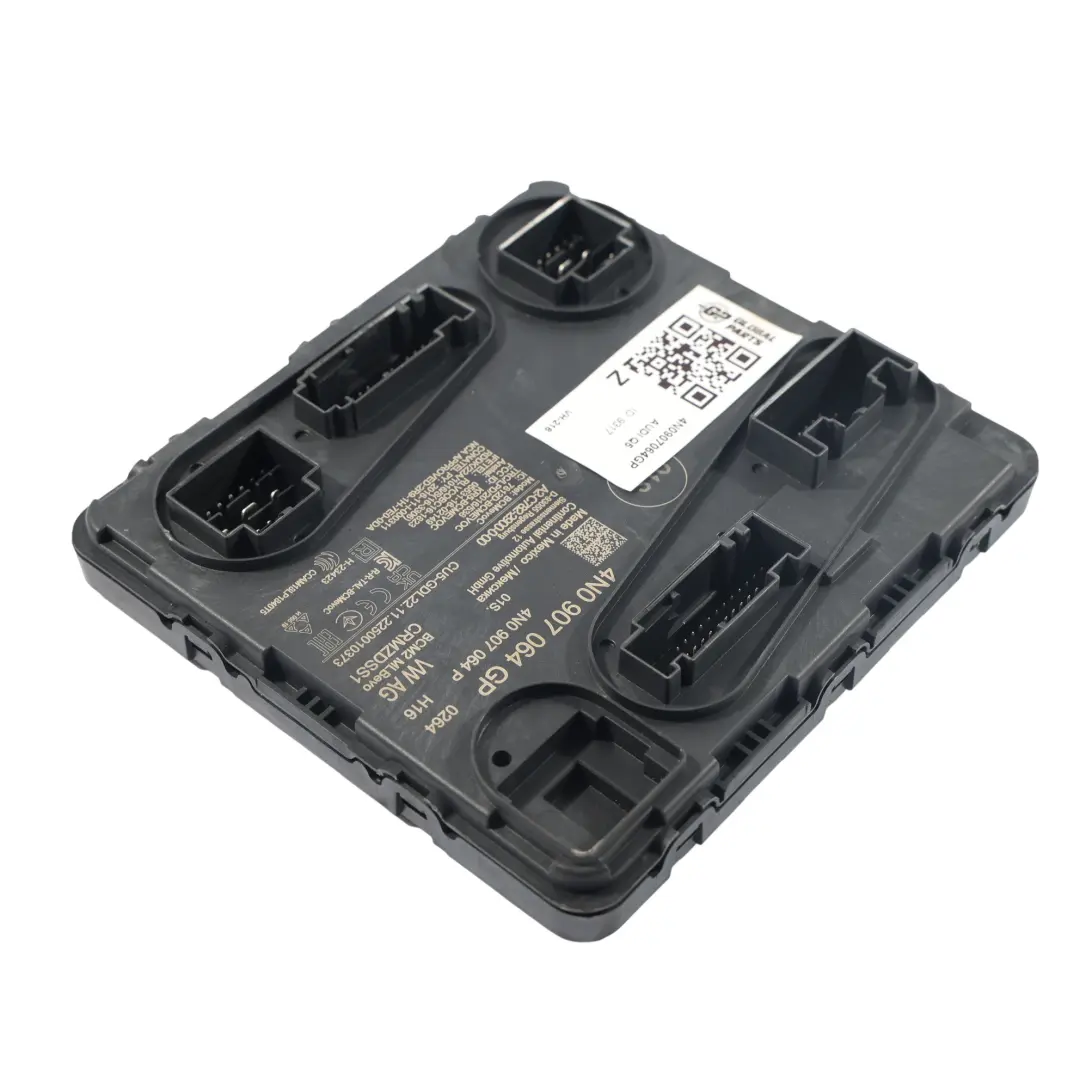 Body Control Comfort Unit Module BCM ECU to Audi Q5 FY VW Touareg with Part number 4N0907064GP Audi Q5 FY VW Touareg Body Control Comfort Unit Module BCM ECU - SKU 4N0907064GP - Part number 4N0907064GP