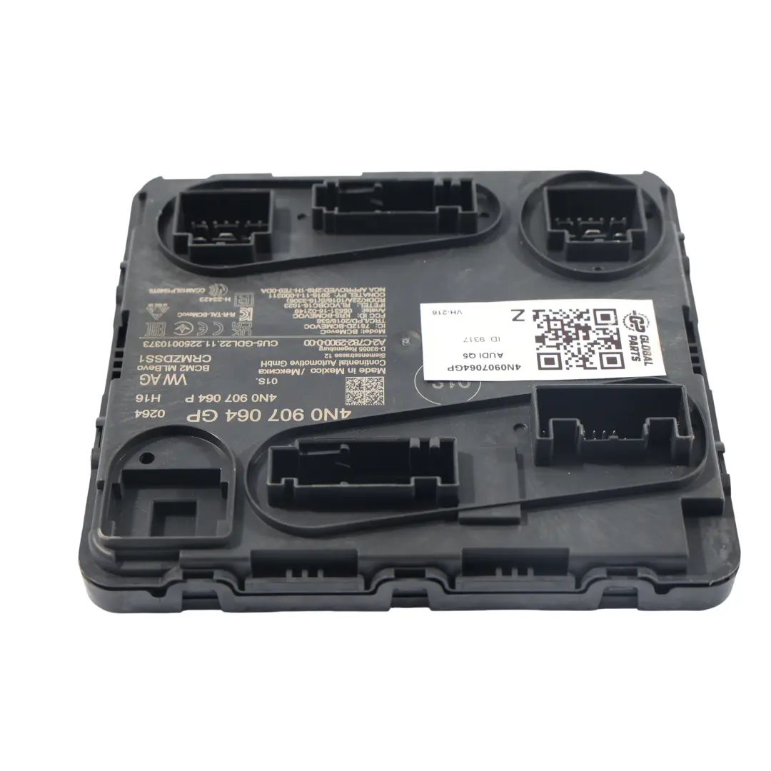 Karosserie Steuergerät Komfort Modul BCM ECU für Audi Q5 FY VW Touareg mit Teilenummer 4N0907064GP Audi Q5 FY VW Touareg Karosserie Steuergerät Komfort Modul BCM ECU - SKU 4N0907064GP - Teilenummer 4N0907064GP