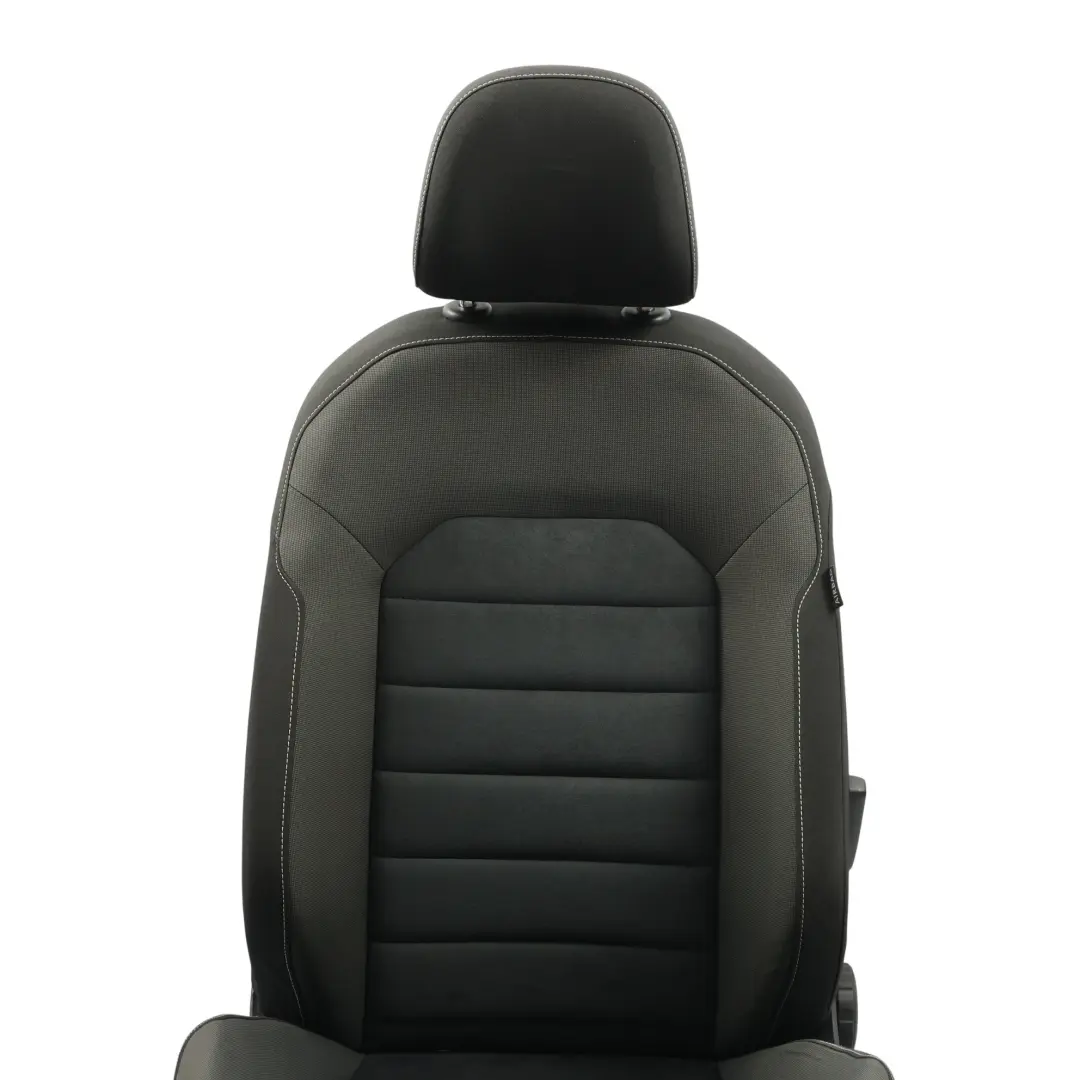 Volkswagen Golf Sportsvan Seat Front Left N/S Fabric Alcantara Black Quartz - SKU 510881805FF-1 - Part number 510881805FF