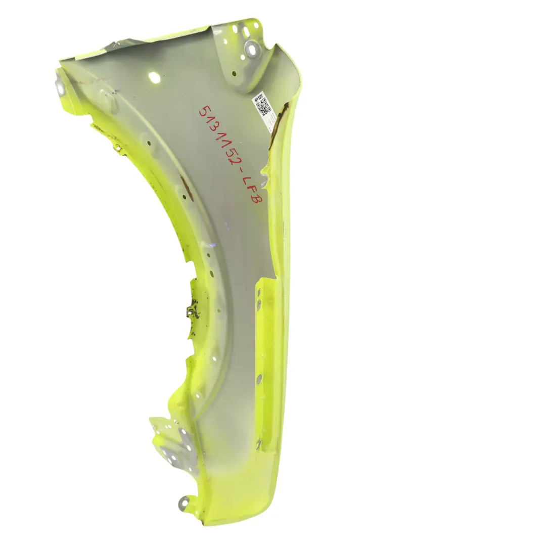 Panel Front Left N/S Wing Fender Lemon Fire Brigade GVZ to Ford Transit Connect with Part number 5131152 Ford Transit Connect Panel Front Left N/S Wing Fender Lemon Fire Brigade GVZ - SKU 5131152-LFB - Part number 5131152