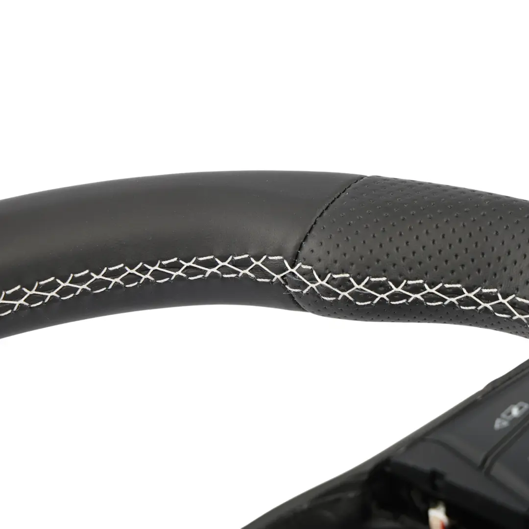 5F Ateca Volante NUEVO Cuero Negro Levas de Cambio para Seat Leon con número de pieza 575419091K Seat Leon 5F Ateca Volante NUEVO Cuero Negro Levas de Cambio - SKU 575419091K-1 - Número de pieza 575419091K