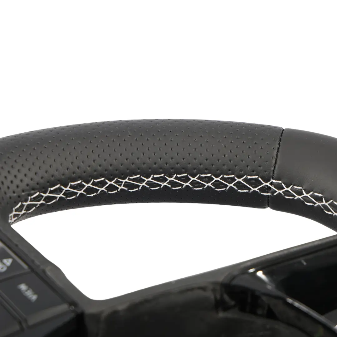 5F Ateca Volant NEUF En Cuir Noir Avec Palettes Changement pour Seat Leon à propos du numéro de pièce 575419091K Seat Leon 5F Ateca Volant NEUF En Cuir Noir Avec Palettes Changement - SKU 575419091K-1 - Numéro de pièce 575419091K